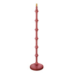 Carnaby Spindle Floor Lamp Base | Pink Clay