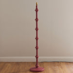 Carnaby Spindle Floor Lamp Base | Pink Clay