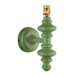 Carnaby Spindle Wall Light Fitting | Cotswold Green