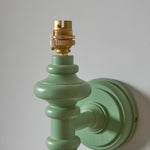 Carnaby Spindle Wall Light Fitting | Cotswold Green