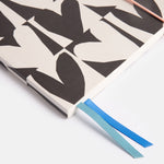 A5 Checkmate Hearts Notebook | Monochrome