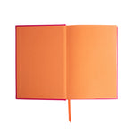 A5 Hardcover Notebook | Debossed Heart | Fuchsia Pink