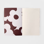 A6 Softcover Stripe Notebook | Pink & Green