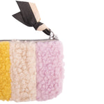 Borg Corner Purse | Multi Stripe