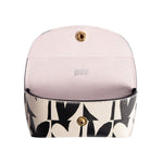 Checkmate Hearts Flap Glasses Case | Monochrome