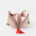 Floral Flat Lay Cosmetic Bag | Light Pink | Mini