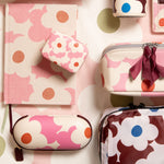Floral Zip Around Glasses Case | Pink