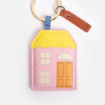 House Keyring | Pink & Yellow