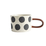 Mono Scattered Dots Mug