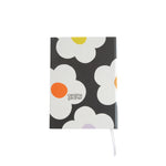 Multi Flower Slim Hardback Notebook | Charcoal