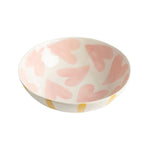 Pink Hearts Stoneware Bowl | 18cm