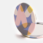 Round Confetti Hearts Pocket Mirror