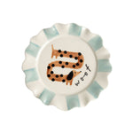 Woof Sausage Dog Ceramic Plate | 21.5cm