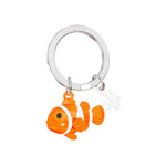 3D Clown Fish & Coral Keyring