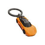 3D Luxe Sports Car Keyring | Orange