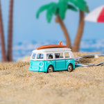 3D Luxe Surfer Van Keyring