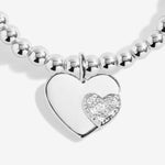 Christmas A Little 'Merry Christmas Wonderful Mum' Bracelet | Silver Plated