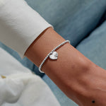 Christmas A Little 'Merry Christmas Wonderful Mum' Bracelet | Silver Plated