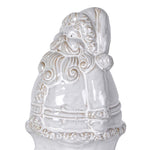 Rustic Santa Claus Decoration | White Ceramic | 19cm