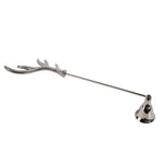 Stag Antler Candle Snuffer | Silver