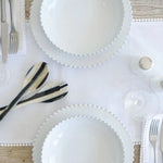 Pearl White Table Runner