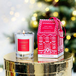 Cosy Vibes Hanging Festive House Votive Candle | Nutmeg, Ginger & Spice