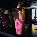 'Fingers Crossed' Candle | Pink