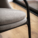 Alegra Mid-Century Modern Armchair | Taupe