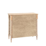 Artisan Bobbin 3 Drawer Chest | Limewashed Oak