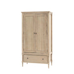 Artisan Bobbin Wardrobe | Limewashed Oak