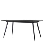 Astley Rectangular Dining Table | Black