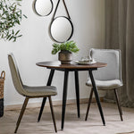 Astley Round Dining Table | Walnut