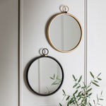 Bayswater Round Mirror | Gold | 47cm