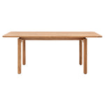 Cannes Retro Rectangular Dining Table | Natural Acacia