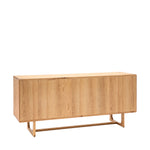 Craft 4 Door Oak Sideboard | Natural