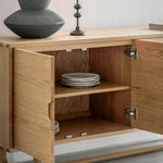 Craft 4 Door Oak Sideboard | Natural