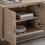 Craft 4 Door Oak Sideboard | Smoked