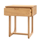 Craft Bedside Table with Drawer | Natural Oak