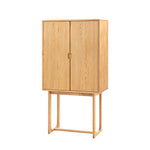 Craft Oak Cocktail Cabinet | Natural