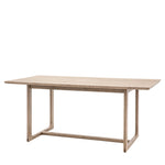 Craft Oak Dining Table | Smoked