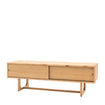 Craft Oak Media Unit | Natural