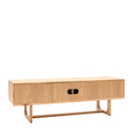 Craft Oak Media Unit | Natural