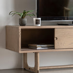 Craft Oak Media Unit | Smoked