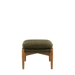 Datsun Boucle Footstool | Green