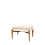 Datsun Sheepskin Footstool | Cream
