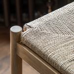 Eton Farmhouse Rope Stool | Natural