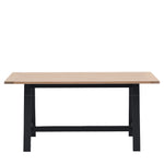 Eton Farmhouse Trestle Table | Meteor