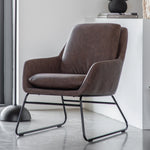 Funton Retro Chair | Brown
