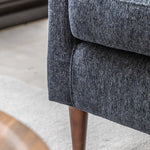 Gateford Upholstered 2 Seat Sofa | Charcoal