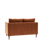 Gateford Upholstered 2 Seat Sofa | Rust